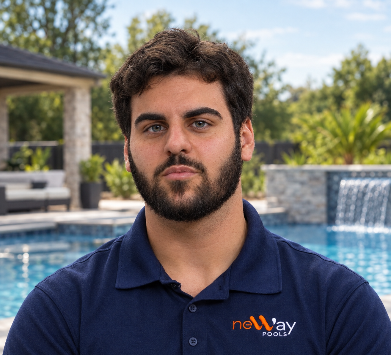 Lucas Pimenta, owner of Neway Pools North Carolina